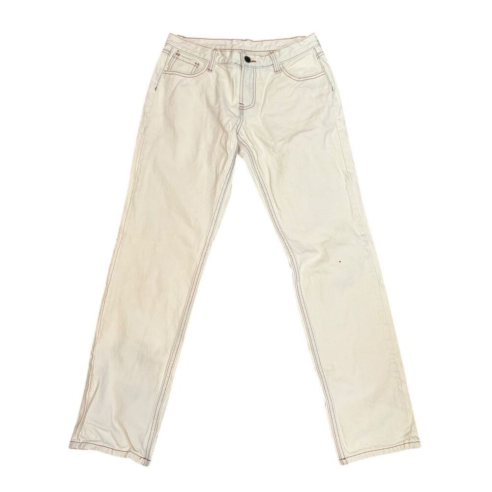 J. GALT Shanghai White Pants | 100% Cotton | Size M